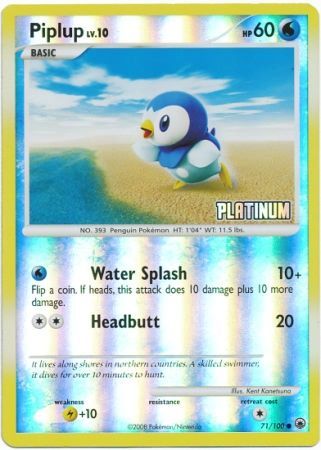 Piplup (71/100) [Burger King Promos: 2009 Collection] | Dragon's Lair Comics and Fantasy Houston TX