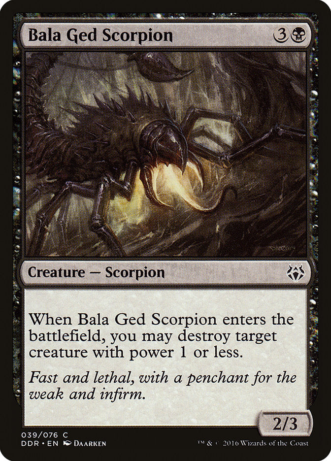 Bala Ged Scorpion [Duel Decks: Nissa vs. Ob Nixilis] | Dragon's Lair Comics and Fantasy Houston TX