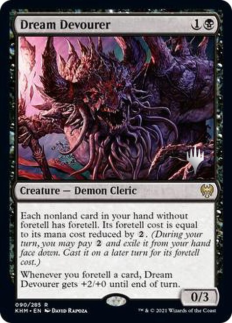 Dream Devourer (Promo Pack) [Kaldheim Promos] | Dragon's Lair Comics and Fantasy Houston TX