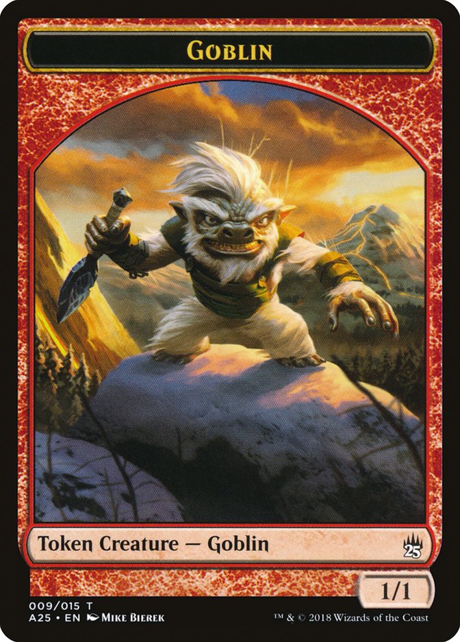 Goblin Token [Masters 25 Tokens] | Dragon's Lair Comics and Fantasy Houston TX