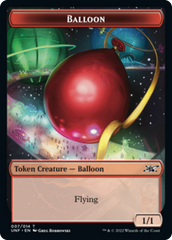 Squirrel // Balloon Double-Sided Token [Unfinity Tokens] | Dragon's Lair Comics and Fantasy Houston TX