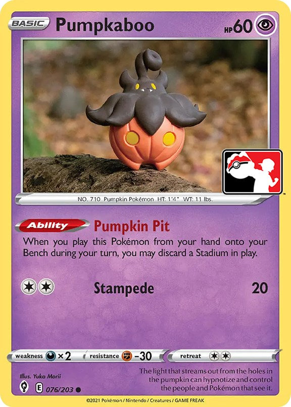 Pumpkaboo (076/203) [Prize Pack Series One] | Dragon's Lair Comics and Fantasy Houston TX