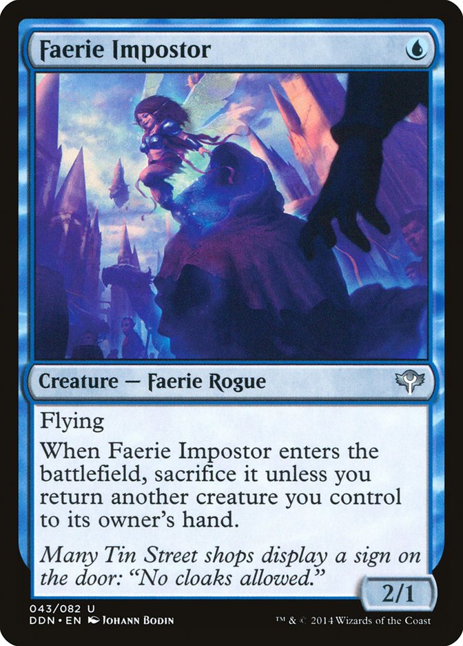 Faerie Impostor [Duel Decks: Speed vs. Cunning] | Dragon's Lair Comics and Fantasy Houston TX