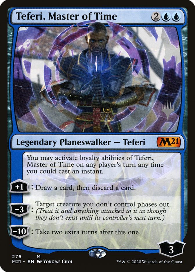 Teferi, Master of Time (Promo Pack) (276) [Core Set 2021 Promos] | Dragon's Lair Comics and Fantasy Houston TX