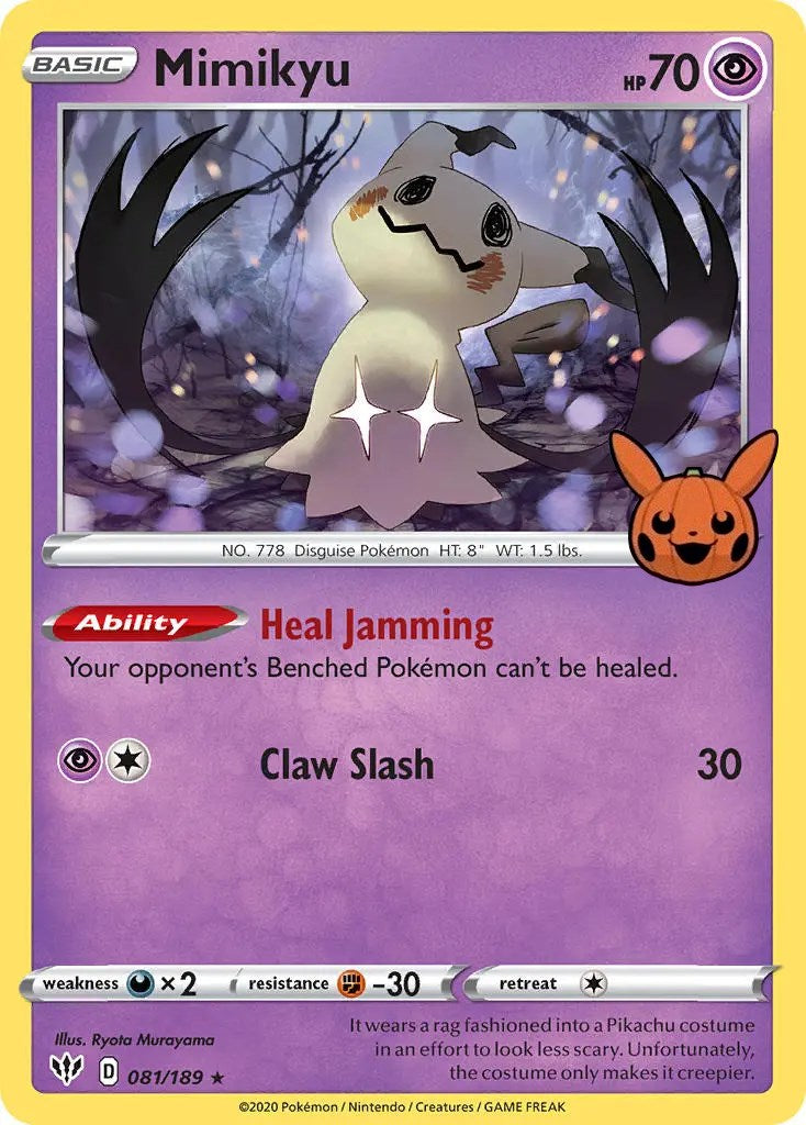 Mimikyu (081/189) [Trick or Trade] | Dragon's Lair Comics and Fantasy Houston TX