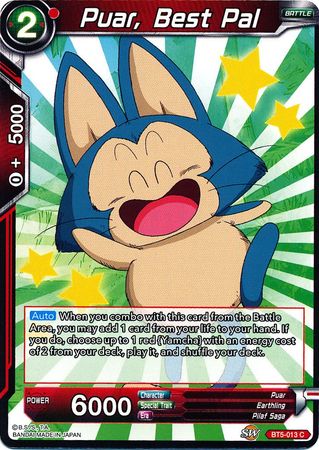 Puar, Best Pal (BT5-013) [Miraculous Revival] | Dragon's Lair Comics and Fantasy Houston TX