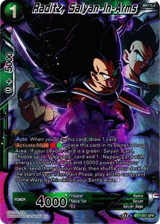 Raditz, Saiyan-In-Arms (SPR) (BT7-051) [Assault of the Saiyans] | Dragon's Lair Comics and Fantasy Houston TX