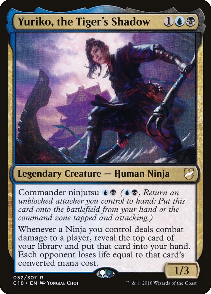 Yuriko, the Tiger's Shadow [Commander 2018] | Dragon's Lair Comics and Fantasy Houston TX