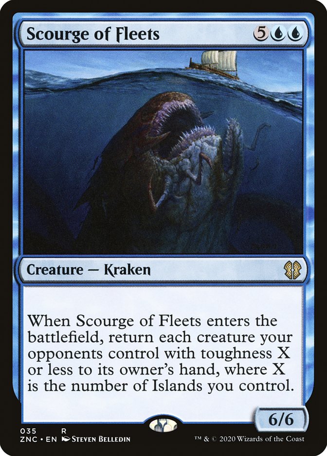 Scourge of Fleets [Zendikar Rising Commander] | Dragon's Lair Comics and Fantasy Houston TX