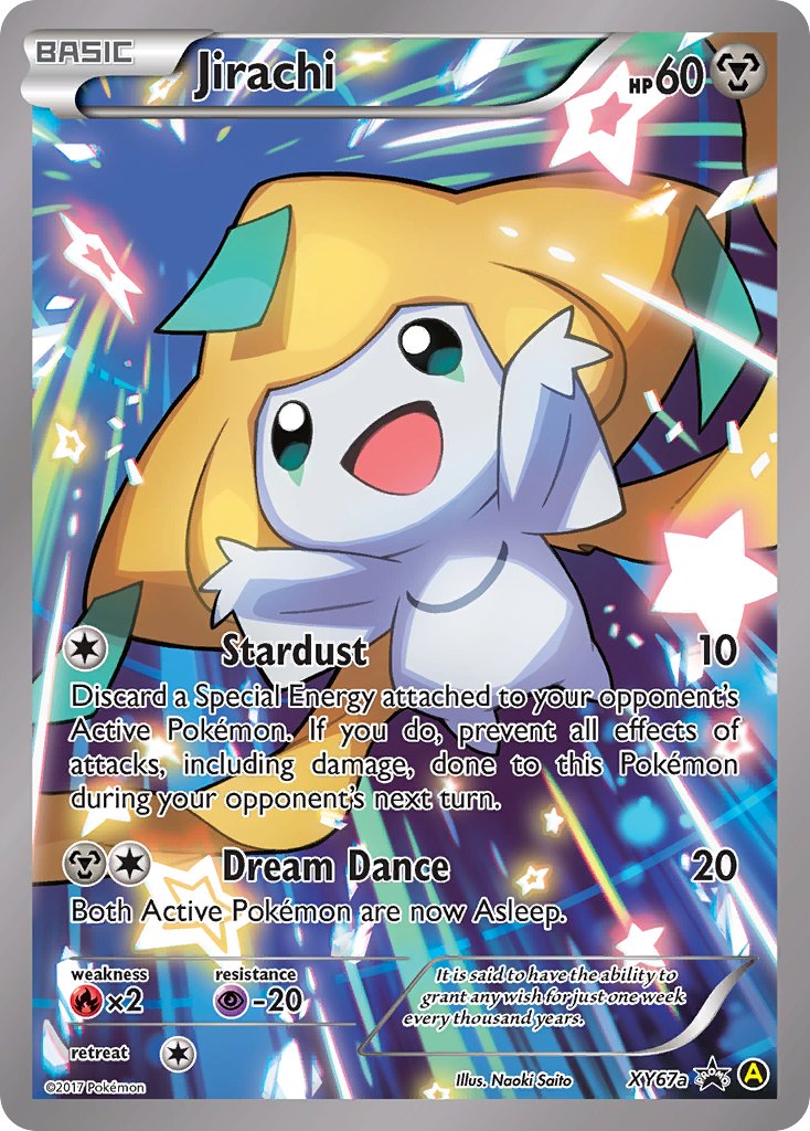 Jirachi (XY67a) [Alternate Art Promos] | Dragon's Lair Comics and Fantasy Houston TX