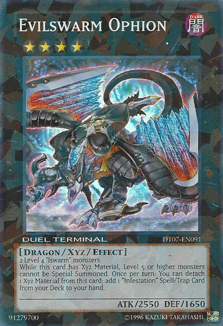 Evilswarm Ophion [DT07-EN091] Super Rare | Dragon's Lair Comics and Fantasy Houston TX