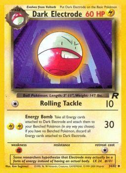 Dark Electrode (34/82) [Team Rocket Unlimited] | Dragon's Lair Comics and Fantasy Houston TX