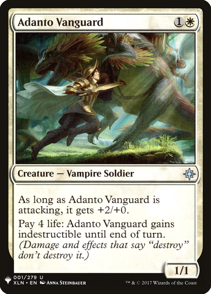 Adanto Vanguard [Mystery Booster] | Dragon's Lair Comics and Fantasy Houston TX