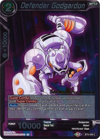 Defender Godgardon (BT8-099_PR) [Malicious Machinations Prerelease Promos] | Dragon's Lair Comics and Fantasy Houston TX