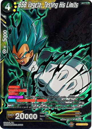 SSB Vegeta, Testing His Limits (SPR) (BT5-083) [Miraculous Revival] | Dragon's Lair Comics and Fantasy Houston TX