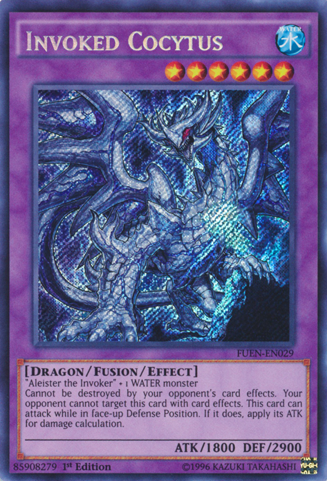 Invoked Cocytus [FUEN-EN029] Secret Rare | Dragon's Lair Comics and Fantasy Houston TX