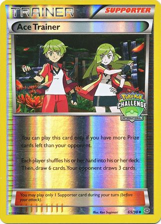 Ace Trainer (69/98) (International Challenge Promo) [XY: Ancient Origins] | Dragon's Lair Comics and Fantasy Houston TX