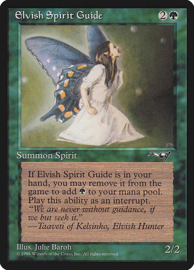 Elvish Spirit Guide [Alliances] | Dragon's Lair Comics and Fantasy Houston TX