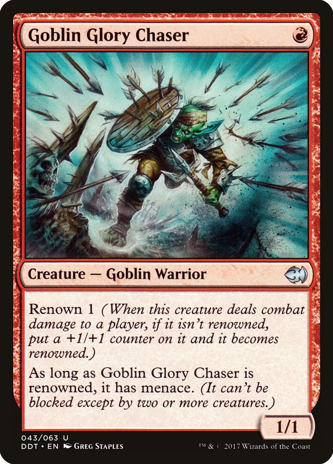 Goblin Glory Chaser [Duel Decks: Merfolk vs. Goblins] | Dragon's Lair Comics and Fantasy Houston TX