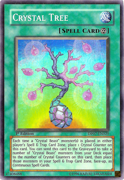 Crystal Tree [DP07-EN020] Super Rare | Dragon's Lair Comics and Fantasy Houston TX