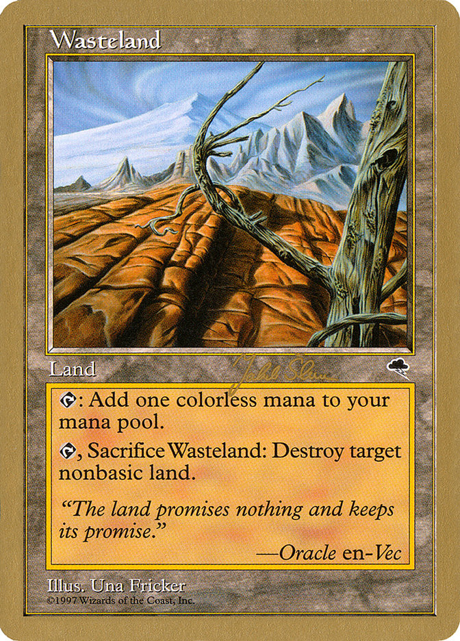 Wasteland (Jakub Slemr) [World Championship Decks 1999] | Dragon's Lair Comics and Fantasy Houston TX