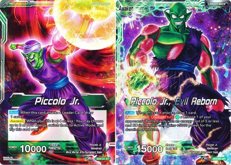 Piccolo Jr. // Piccolo Jr., Evil Reborn (SD4-01) [Oversized Cards] | Dragon's Lair Comics and Fantasy Houston TX