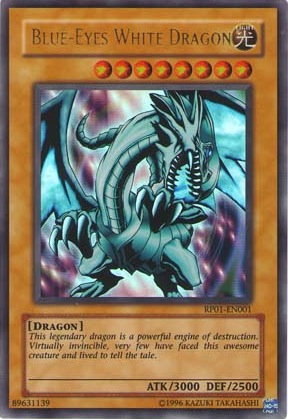 Blue-Eyes White Dragon [RP01-EN001] Ultra Rare | Dragon's Lair Comics and Fantasy Houston TX