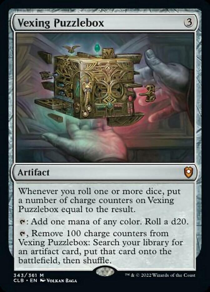 Vexing Puzzlebox [Commander Legends: Battle for Baldur's Gate] | Dragon's Lair Comics and Fantasy Houston TX