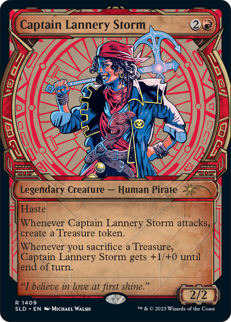 Captain Lannery Storm (Rainbow Foil) [Secret Lair Drop Series] | Dragon's Lair Comics and Fantasy Houston TX