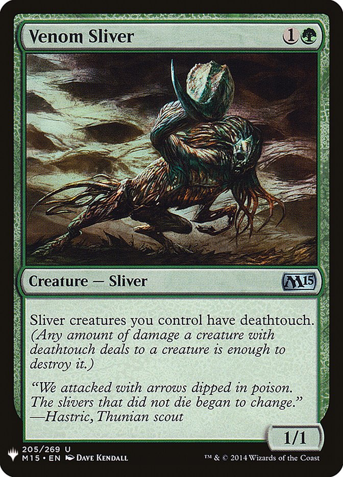 Venom Sliver [Mystery Booster] | Dragon's Lair Comics and Fantasy Houston TX