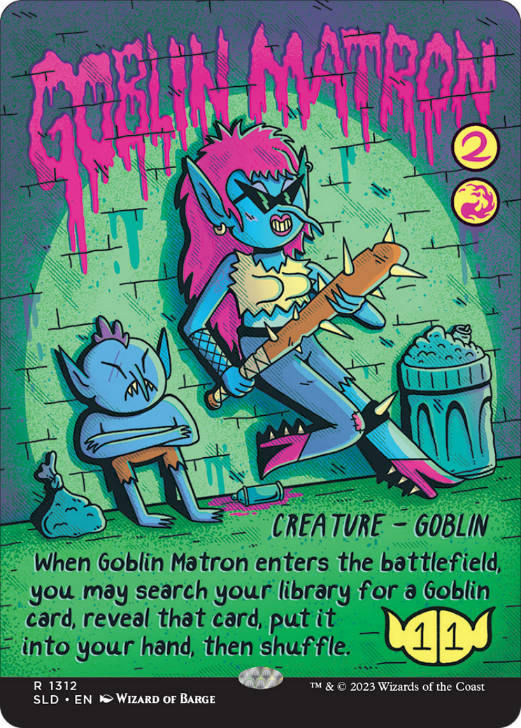 Goblin Matron (Rainbow Foil) [Secret Lair Drop Series] | Dragon's Lair Comics and Fantasy Houston TX