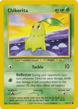 Chikorita (53/111) [Neo Genesis Unlimited] | Dragon's Lair Comics and Fantasy Houston TX