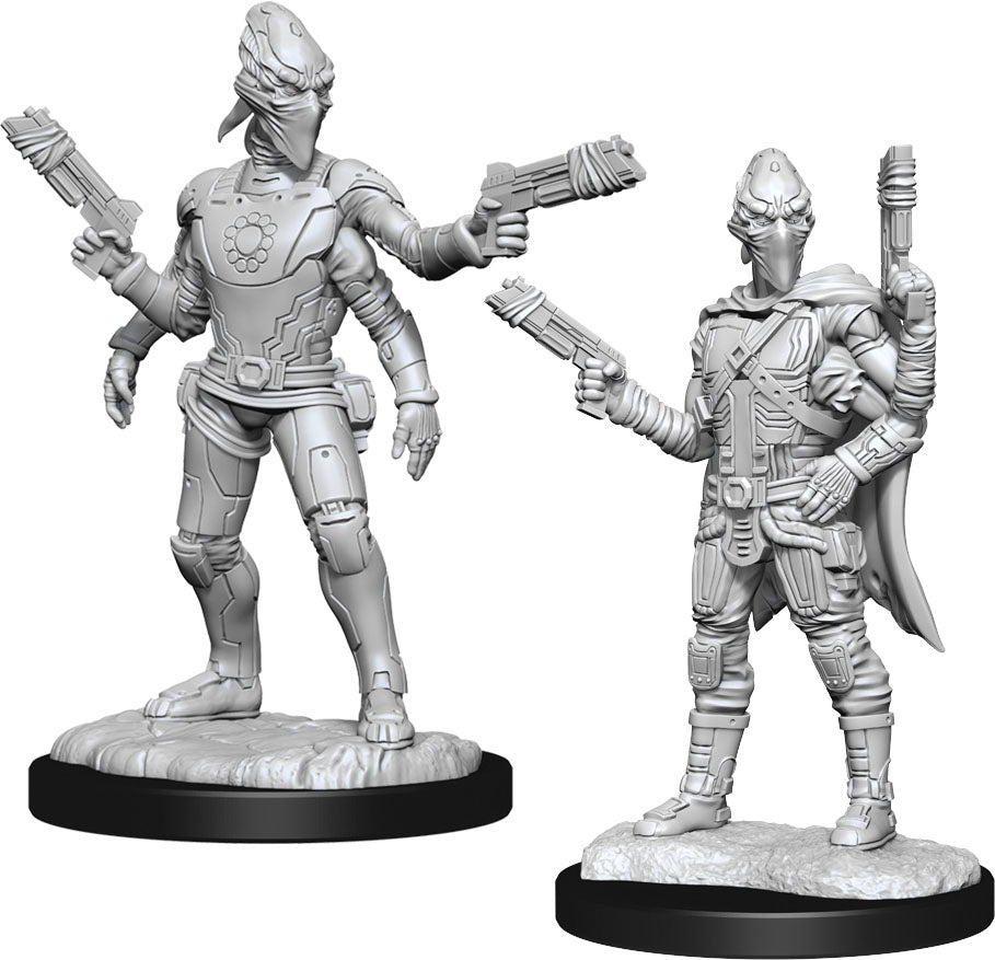 Starfinder Deep Cuts Unpainted Miniatures: W15 Kasatha Operative | Dragon's Lair Comics and Fantasy Houston TX