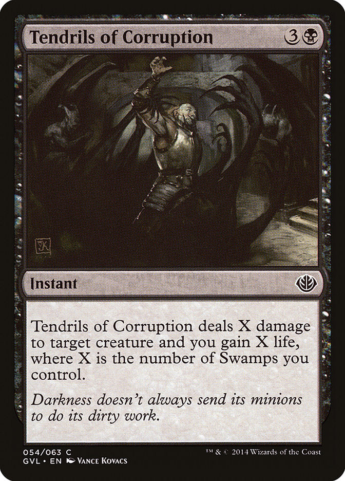 Tendrils of Corruption (Garruk vs. Liliana) [Duel Decks Anthology] | Dragon's Lair Comics and Fantasy Houston TX