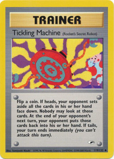 Tickling Machine (119/132) [Gym Heroes Unlimited] | Dragon's Lair Comics and Fantasy Houston TX