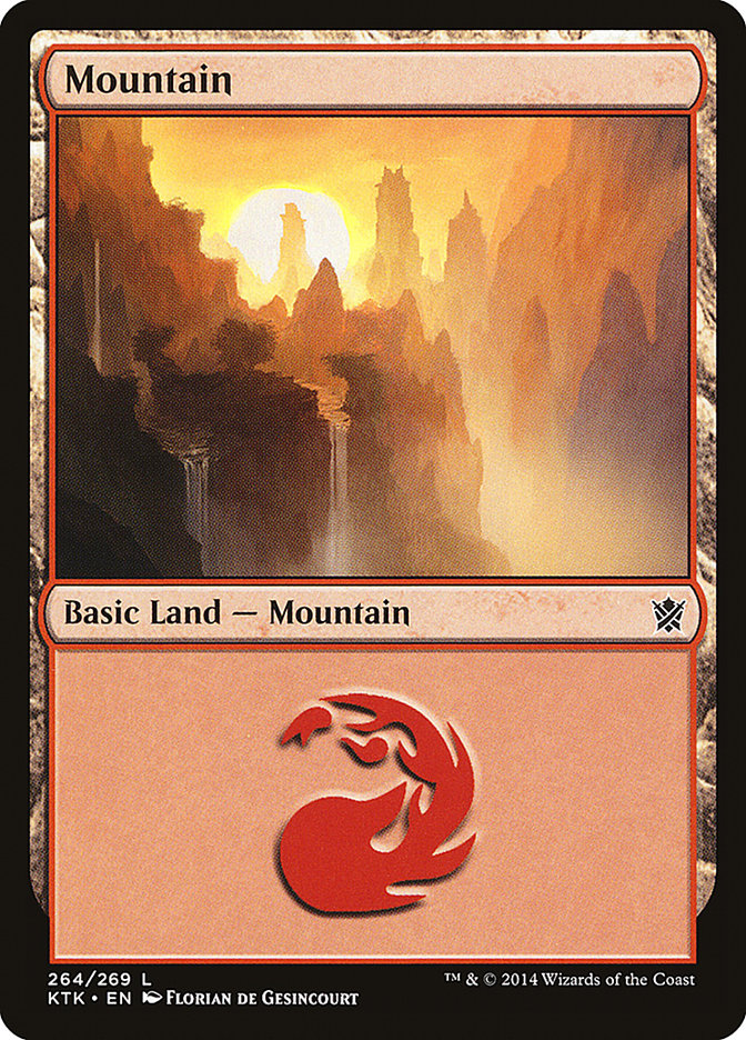 Mountain (264) [Khans of Tarkir] | Dragon's Lair Comics and Fantasy Houston TX