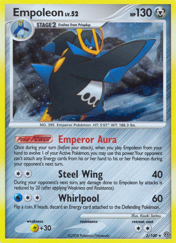 Empoleon (2/100) [Diamond & Pearl: Stormfront] | Dragon's Lair Comics and Fantasy Houston TX