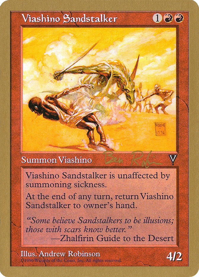 Viashino Sandstalker (Ben Rubin) [World Championship Decks 1998] | Dragon's Lair Comics and Fantasy Houston TX