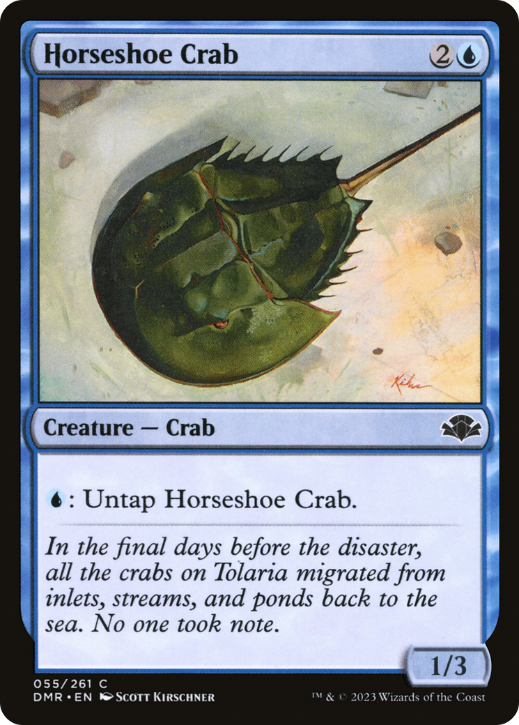 Horseshoe Crab [Dominaria Remastered] | Dragon's Lair Comics and Fantasy Houston TX