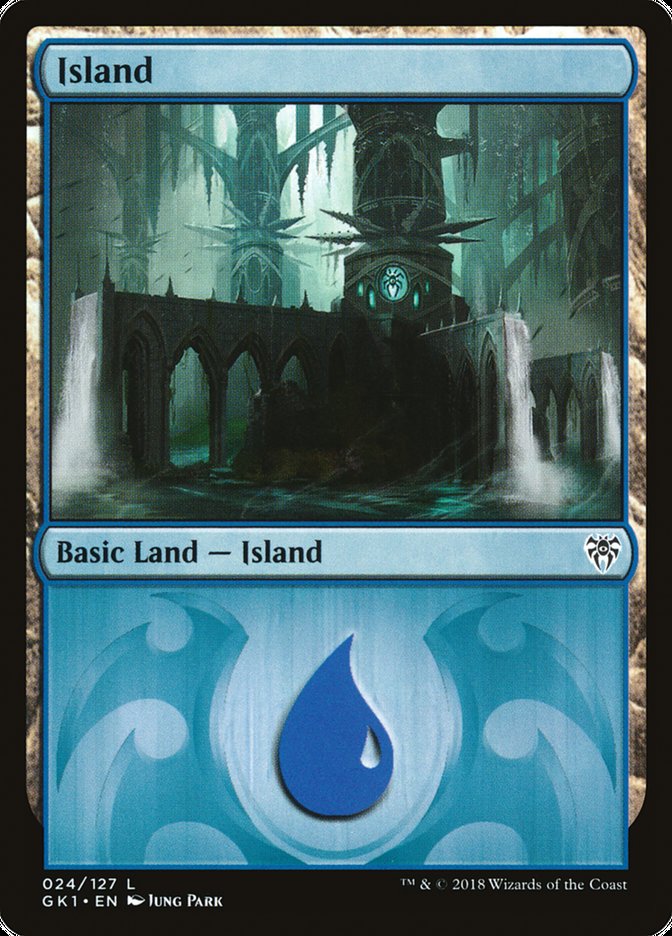 Island (24) [Guilds of Ravnica Guild Kit] | Dragon's Lair Comics and Fantasy Houston TX