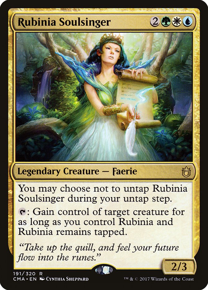 Rubinia Soulsinger [Commander Anthology] | Dragon's Lair Comics and Fantasy Houston TX