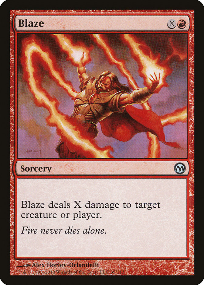 Blaze [Duels of the Planeswalkers] | Dragon's Lair Comics and Fantasy Houston TX