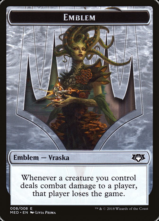 Vraska, Golgari Queen Emblem [Mythic Edition Tokens] | Dragon's Lair Comics and Fantasy Houston TX