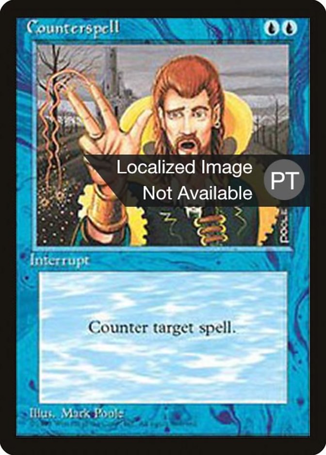 Counterspell [Fourth Edition (Foreign Black Border)] | Dragon's Lair Comics and Fantasy Houston TX