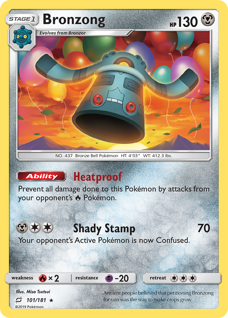 Bronzong (101/181) [Sun & Moon: Team Up] | Dragon's Lair Comics and Fantasy Houston TX