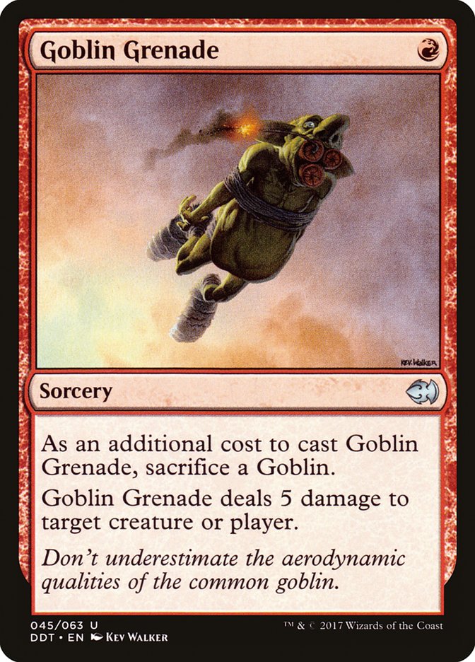 Goblin Grenade [Duel Decks: Merfolk vs. Goblins] | Dragon's Lair Comics and Fantasy Houston TX