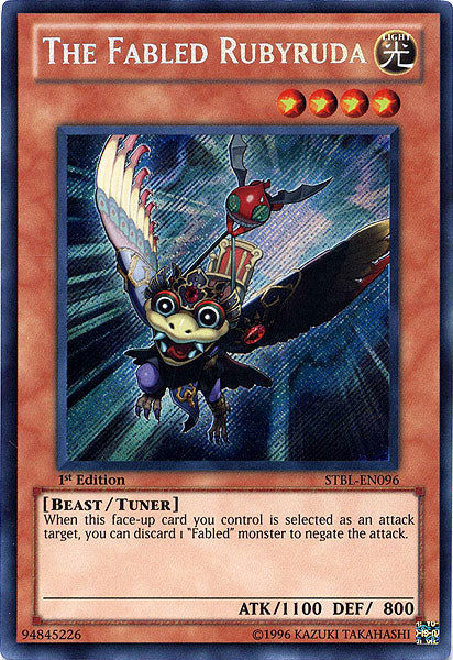 The Fabled Rubyruda [STBL-EN096] Secret Rare | Dragon's Lair Comics and Fantasy Houston TX