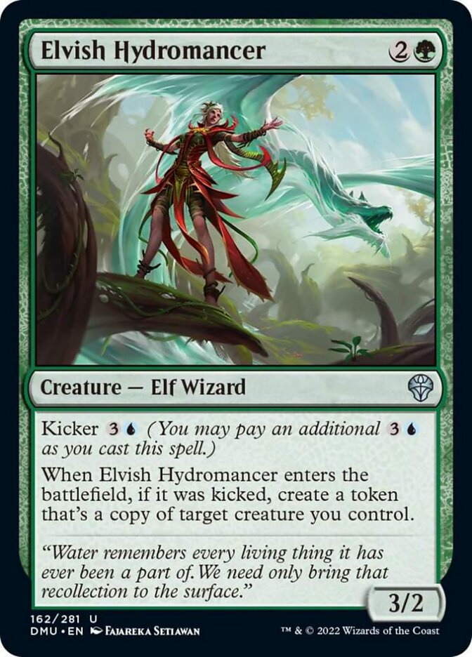 Elvish Hydromancer [Dominaria United] | Dragon's Lair Comics and Fantasy Houston TX