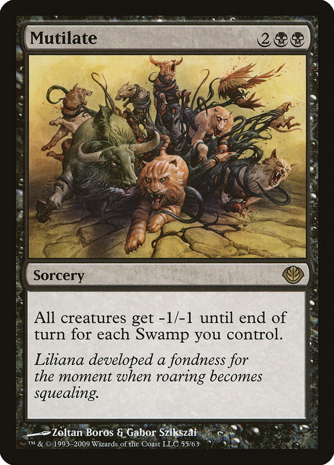 Mutilate [Duel Decks: Garruk vs. Liliana] | Dragon's Lair Comics and Fantasy Houston TX