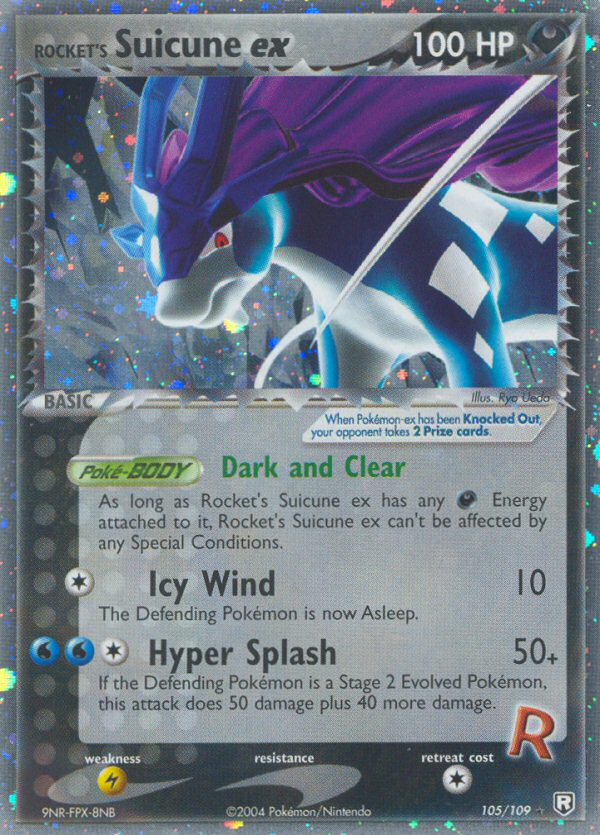 Rocket's Suicune ex (105/109) [EX: Team Rocket Returns] | Dragon's Lair Comics and Fantasy Houston TX